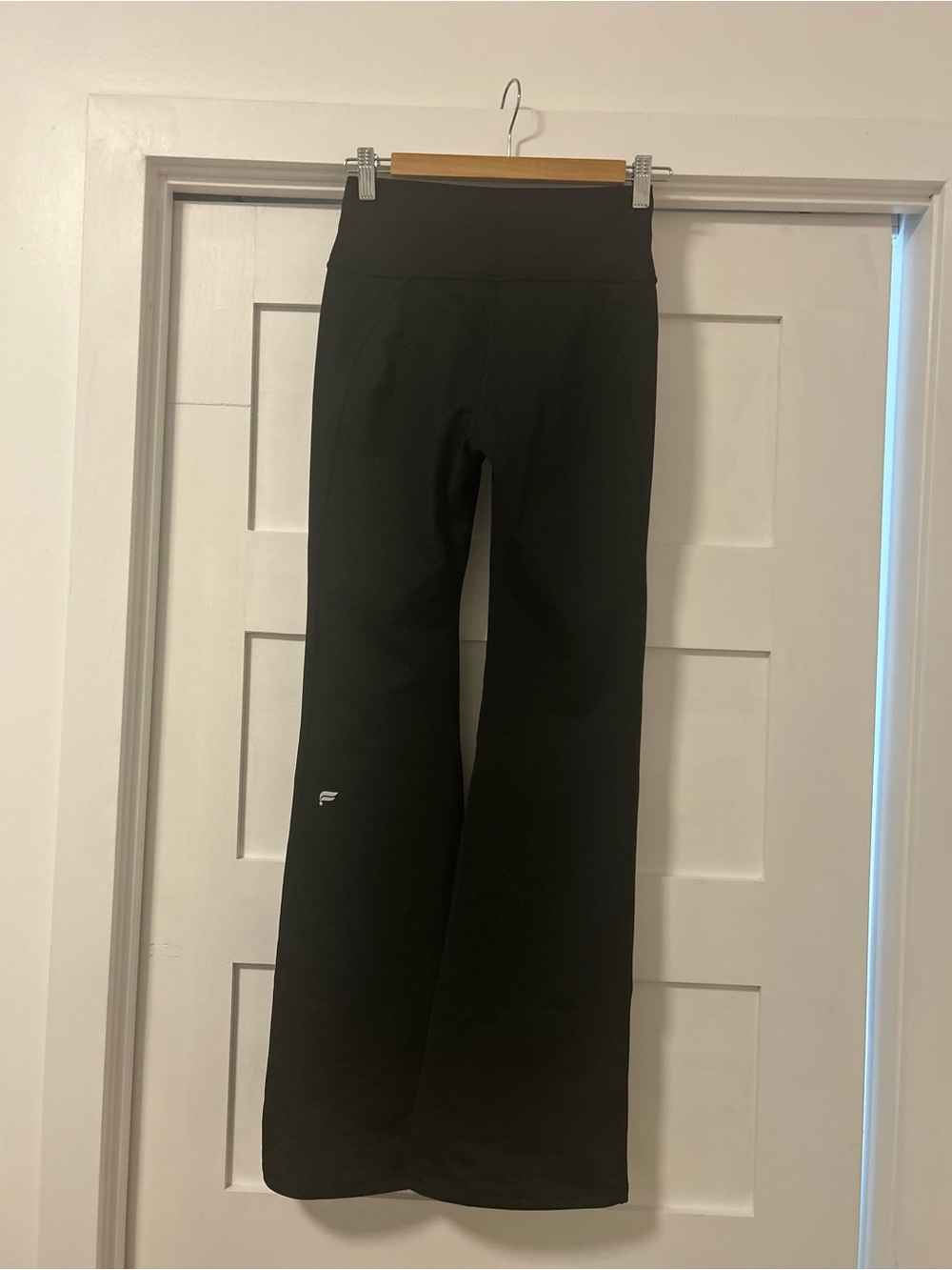 Fabletics Define PowerHold High-Waisted Flare Pants Black Size S